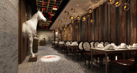 印象餐廳，靈感來自于自然。