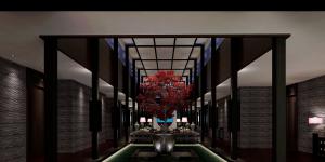 南寧秋潮會所現(xiàn)代中式裝修，注重中國風(fēng)